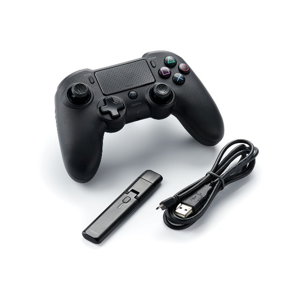 Mando Wireless Nacon asymetric ps4 pc negro asymmetric española para y ps4pc gamepad pcplaystation 4 analógicodigital