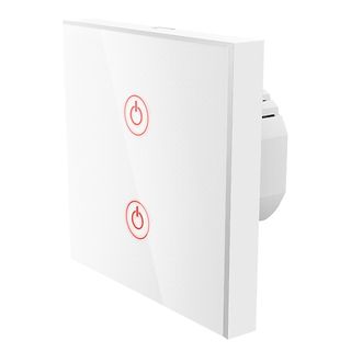 HAMA Wall Switch - Interrupteur de lumière (Blanc)