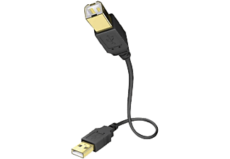 INAKUSTIK Premium High Speed USB 2.0 kábel, USB A - USB B, 3,0 m (01070003)