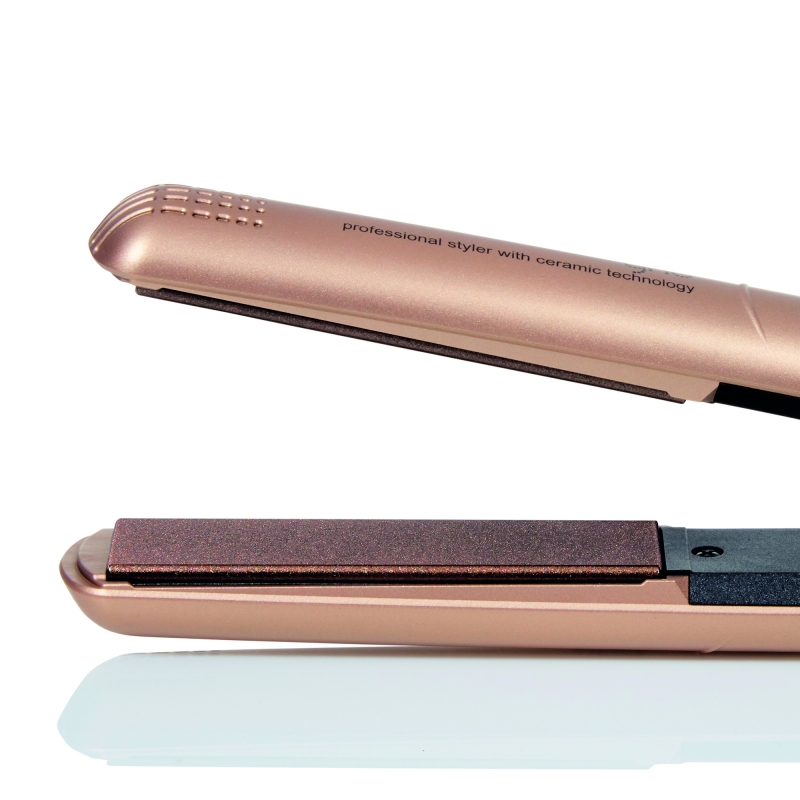 Plancha de pelo - GHD Original Styler Earth Gold Edition, Tecnología DualZone, 185º