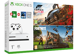 MICROSOFT Xbox One S 1TB + Forza Horizon 4 + Fortnite ajándékkártya