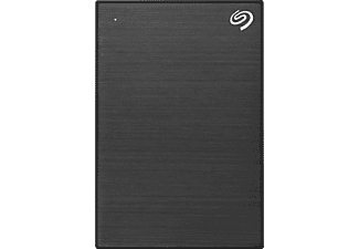 SEAGATE Backup Plus - Festplatte (HDD, 5 TB, Schwarz)