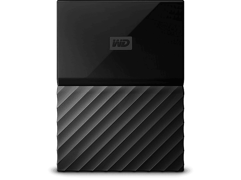 Disco duro de 2TB - Western Digital My Passport, USB 3.0, 2.5", Negro