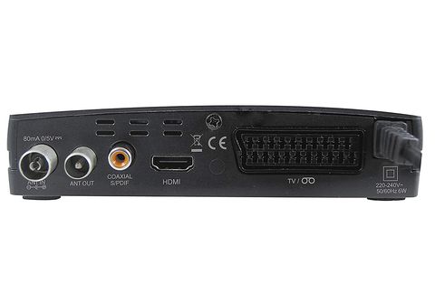 Receptor TDT HD  Metronic 441615 Zapbox HD SO1, USB grabador