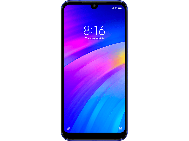 Móvil - Xiaomi Redmi 7, 6.26" HD+, SnapdragonTM 632, 3 GB RAM, 32 GB, Azul