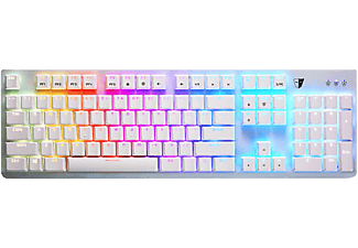 TESORO Gram Spectrum UXL RGB Mechanikus (AGILE Slim Optic Blue switch) gaming billentyűzet - fehér