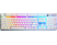 TESORO Gram Spectrum UXL RGB Mechanikus (AGILE Slim Optic Red switch) gaming billentyűzet - fehér