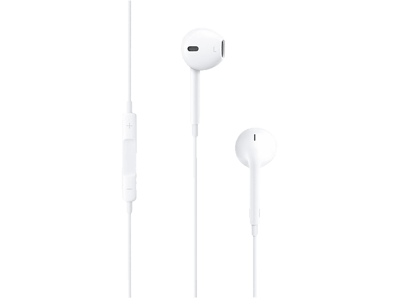 APPLE MNHF2ZM/A EarPods mit 3.5 mm Kopfhörerstecker , In-ear Kopfhörer Weiß