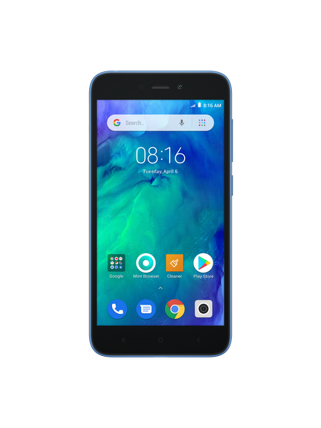 Móvil - Xiaomi Redmi Go, Azul, 8 GB, 1 GB RAM, 5", Snapdragon 425, 3000 mAh, Android