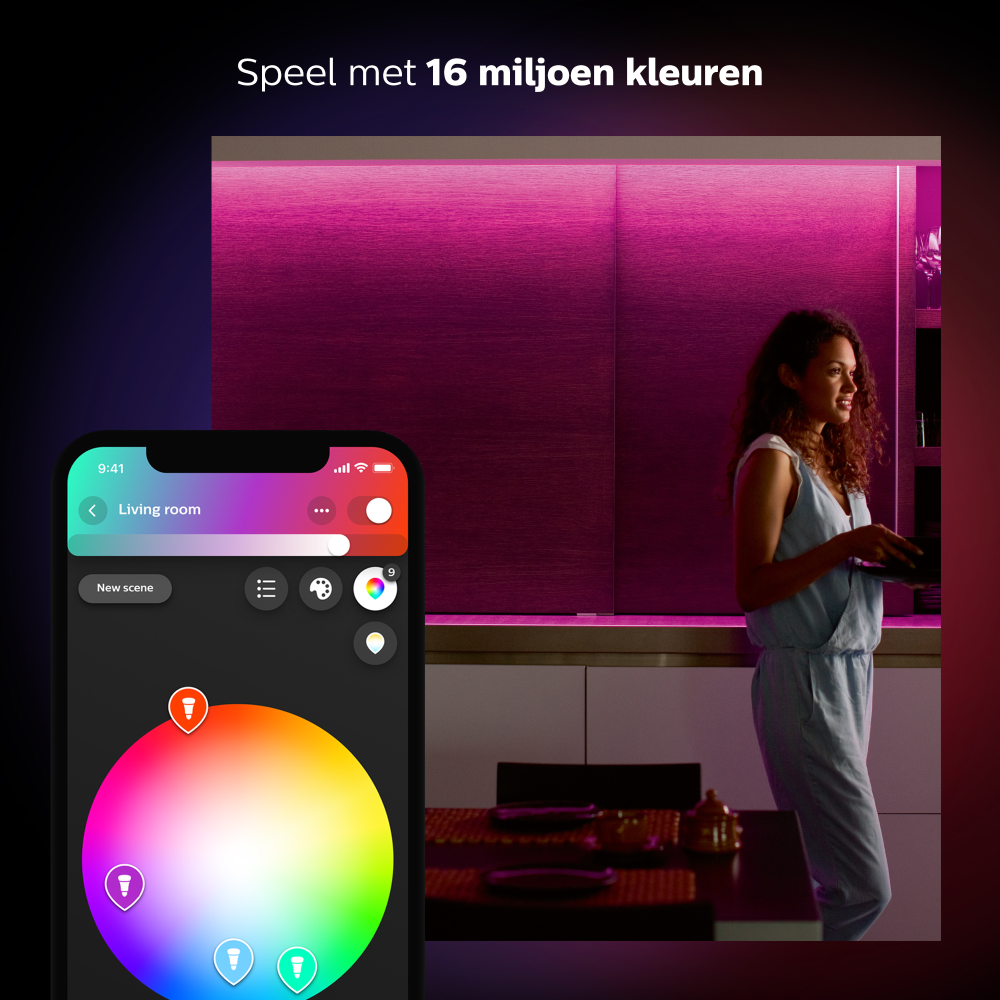 PHILIPS HUE LightStrip bundel