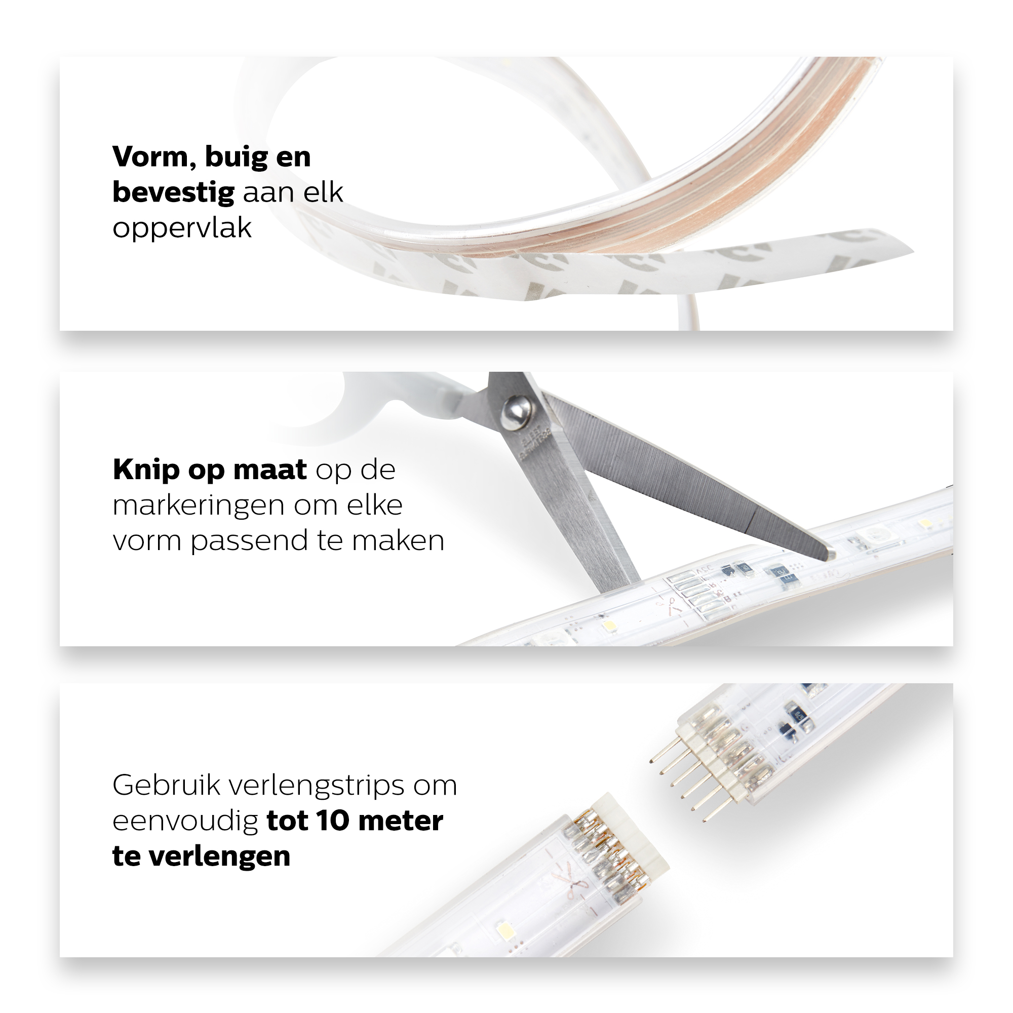 PHILIPS HUE LightStrip bundel