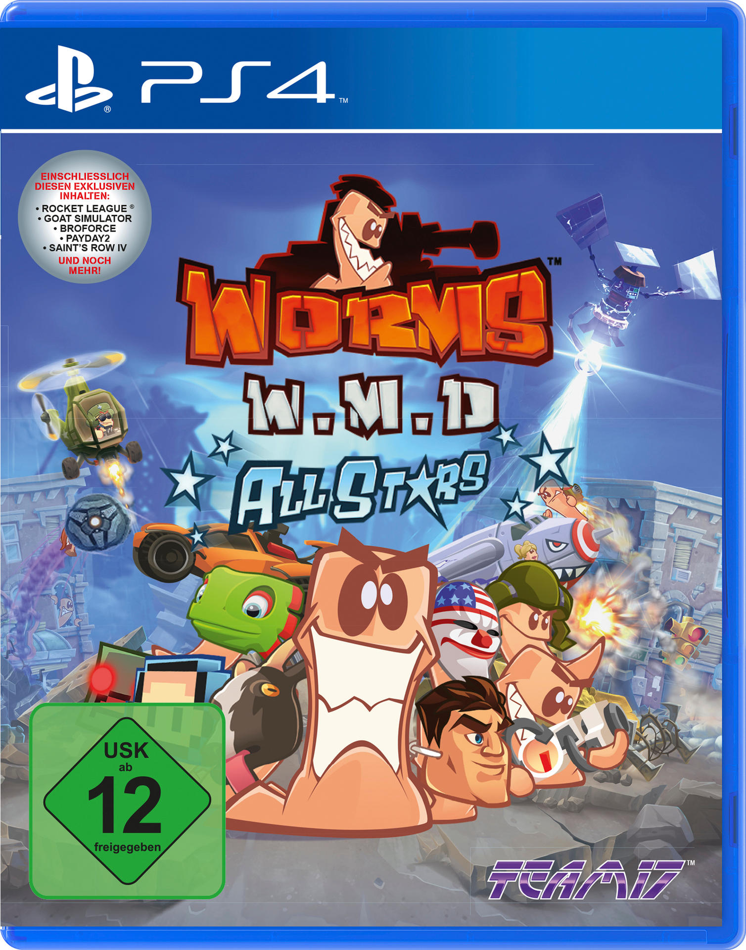 Worms: W.M.D. All Stars - [PlayStation 4]
