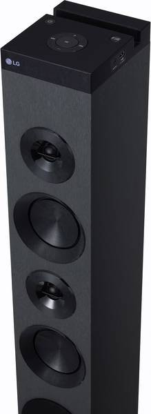 Torre de sonido - LG TW RL3, 130 W, Bluetooth, Radio FM, USB, Aux, Negro