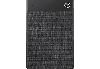 SEAGATE Backup Plus Ultra Touch - Festplatte (HDD, 2 TB, Schwarz)