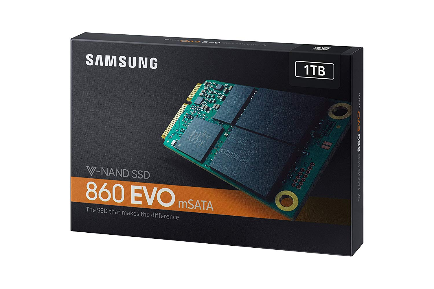 Disco Duro SSD 1 TB - Samsung 860 EVO, 1000 GB, mSATA Mini-SATA, Negro