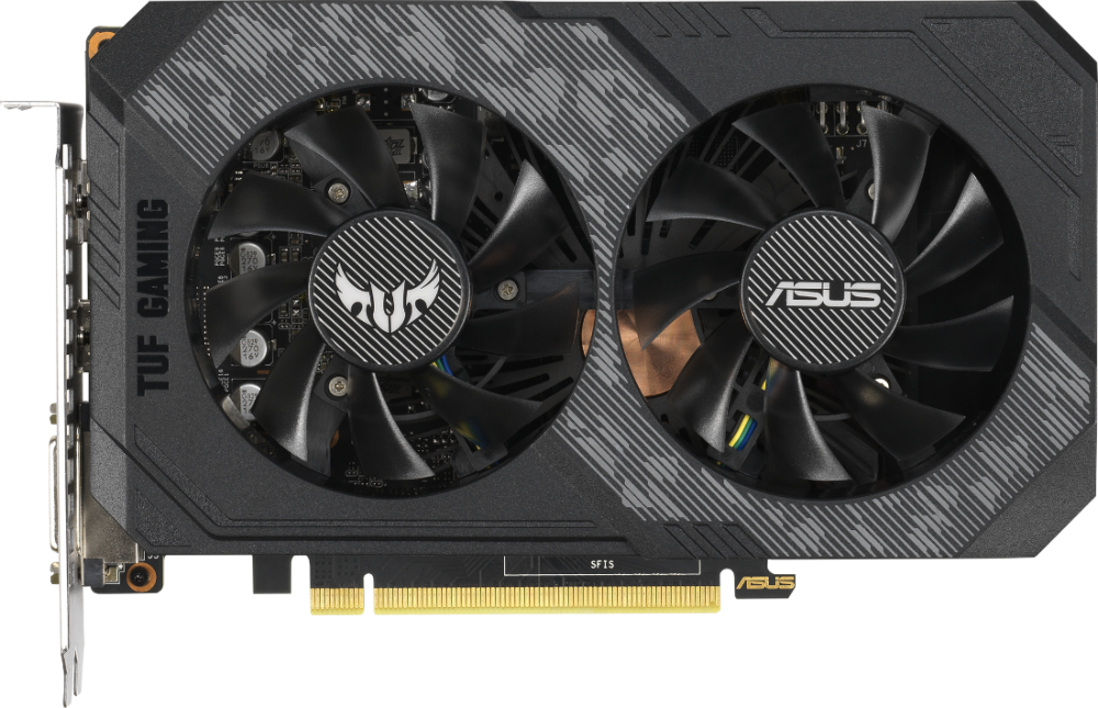 Tarjeta gráfica - ASUS TUF-GTX1660-O6G, 6 GB, GDDR5, Nvidia Turing