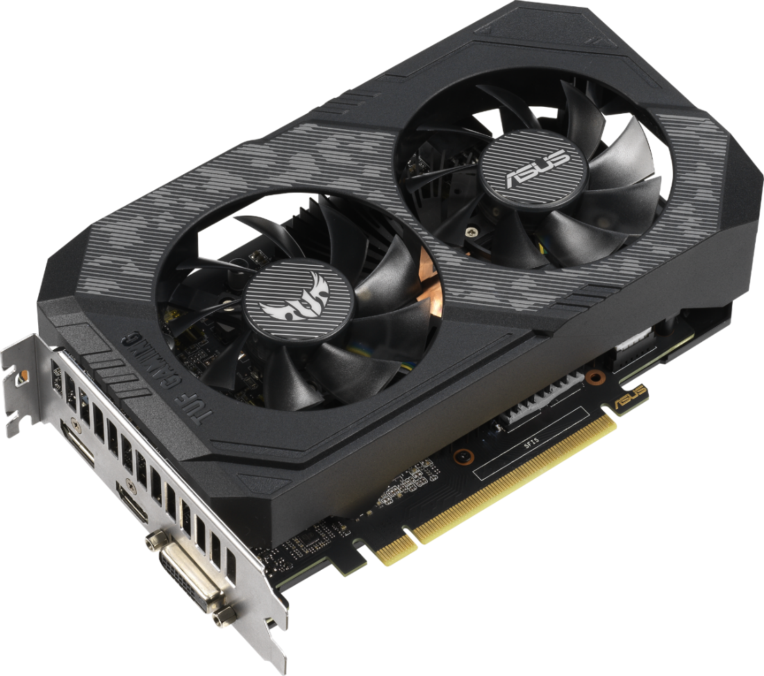 Tarjeta gráfica - ASUS TUF-GTX1660-O6G, 6 GB, GDDR5, Nvidia Turing