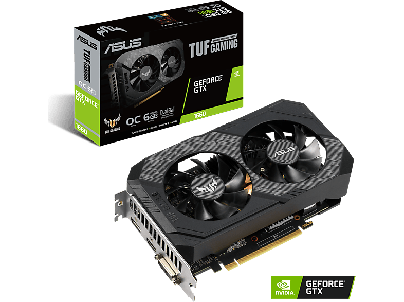 Tarjeta gráfica | ASUS TUF-GTX1660-O6G