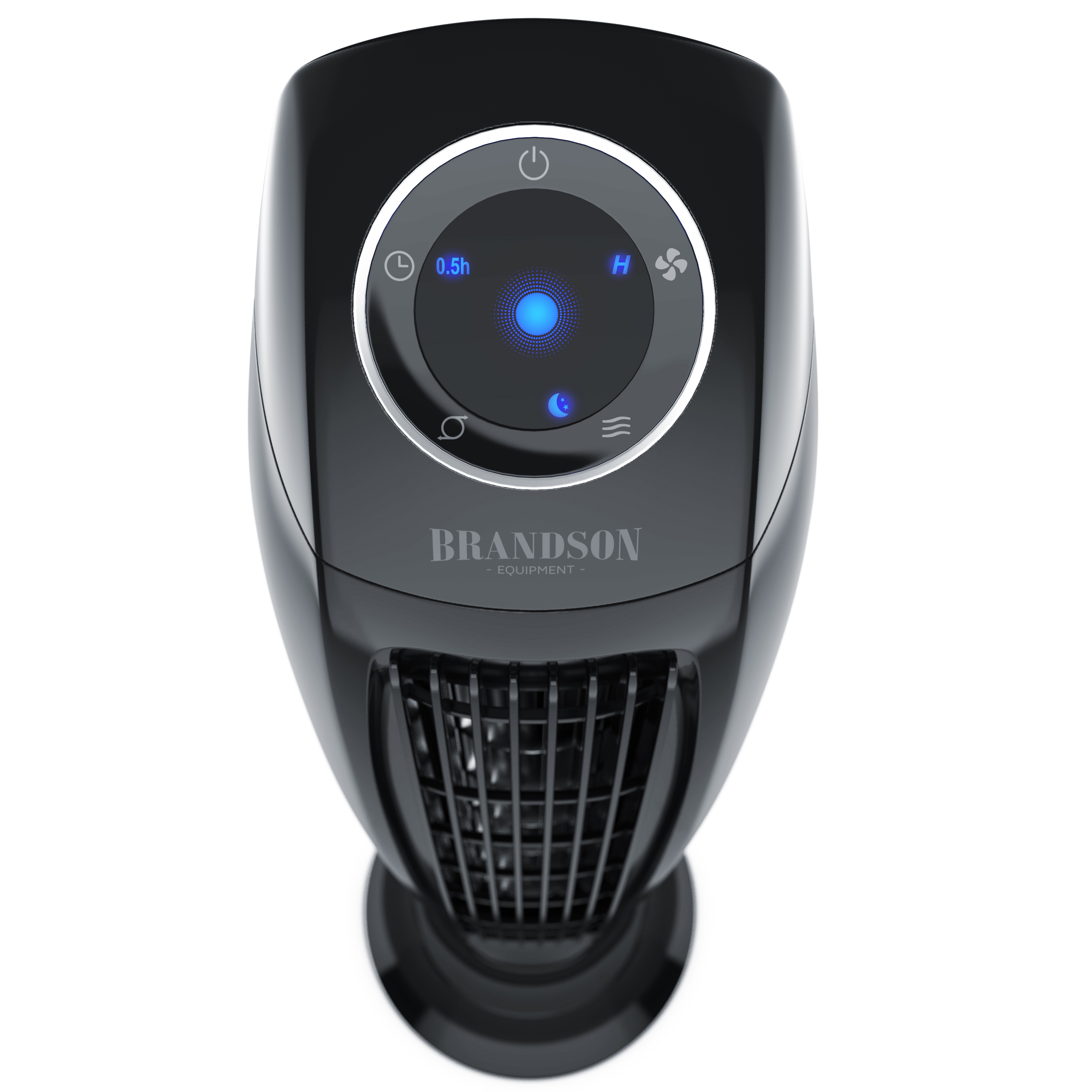 BRANDSON 303054 Turmventilator Schwarz (60 Watt)