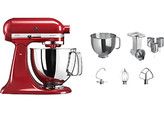 KITCHENAID KSM125 - Robot de cuisine (Rouge)