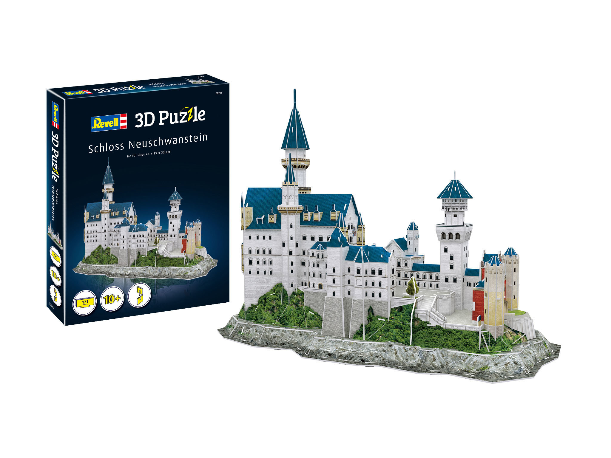 REVELL Schloss Neuschwanstein 3D Mehrfarbig Puzzle