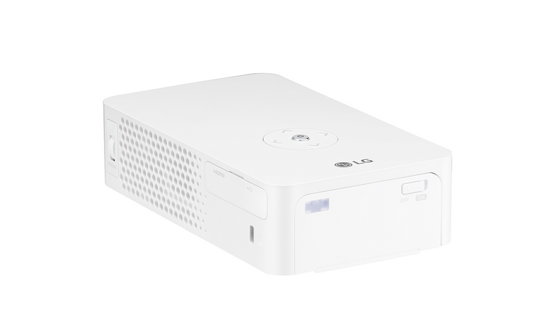 Proyector - LG PH30JG.AEU, LED RGB, Batería integrada, USB Tipo C, Blanco