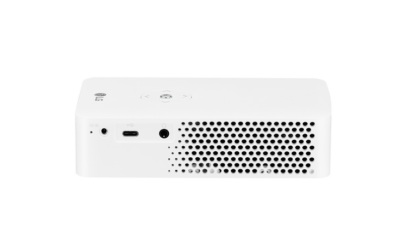 Proyector - LG PH30JG.AEU, LED RGB, Batería integrada, USB Tipo C, Blanco
