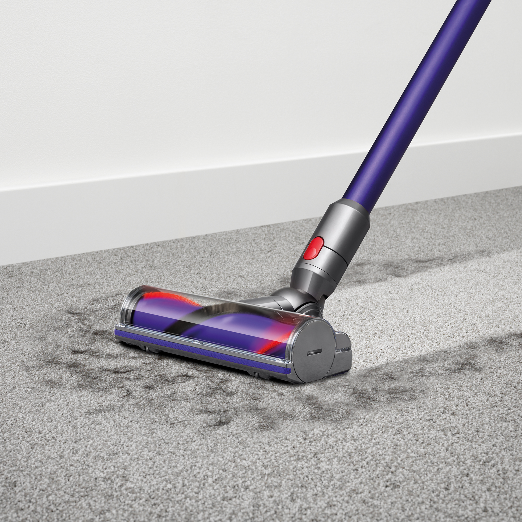 DYSON V10 Animal - Steelstofzuiger incl. kruimelzuiger - Accuduur 60 min - Max zuigvermogen 151 W - Paars