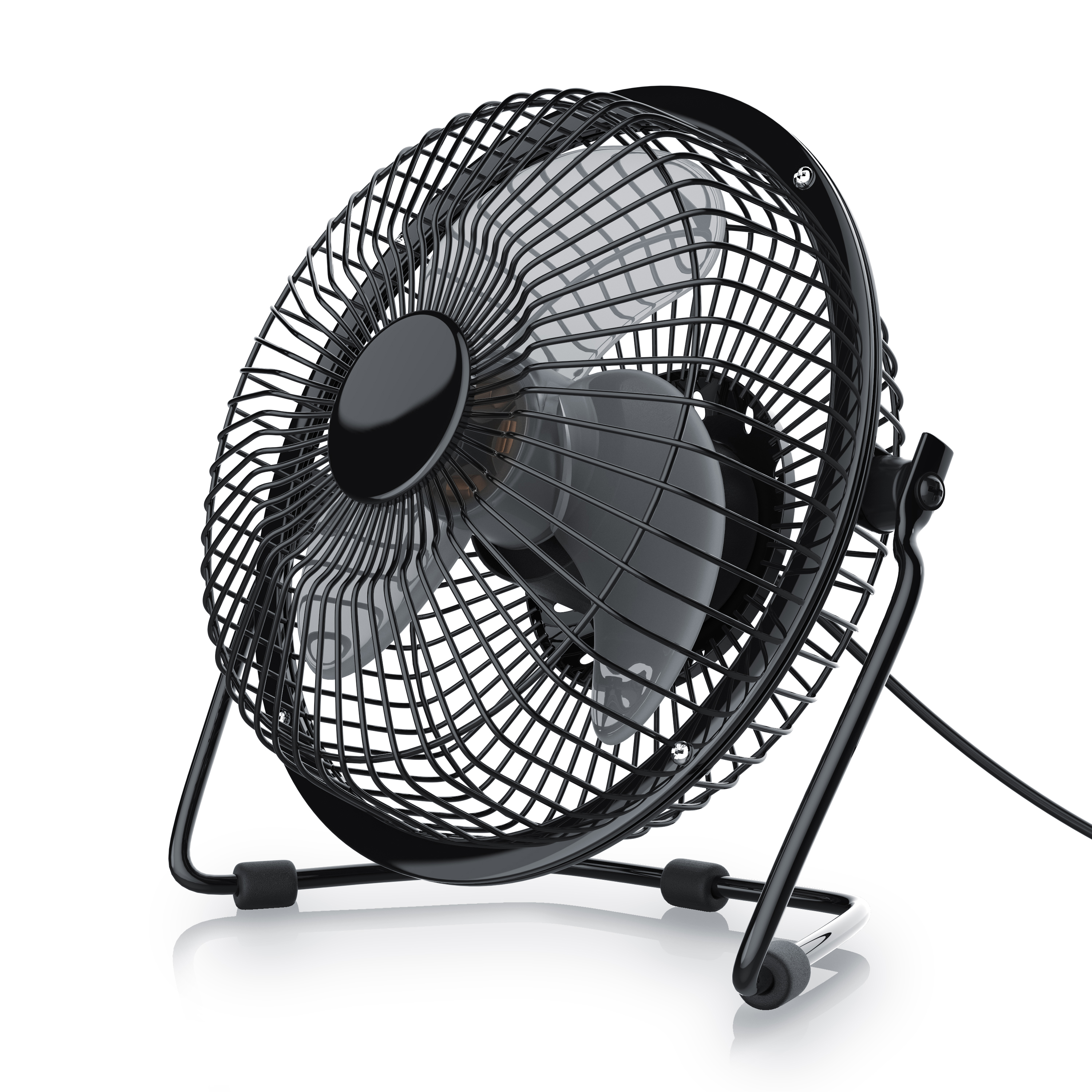CSL 300967 USB Tischventilator Schwarz 