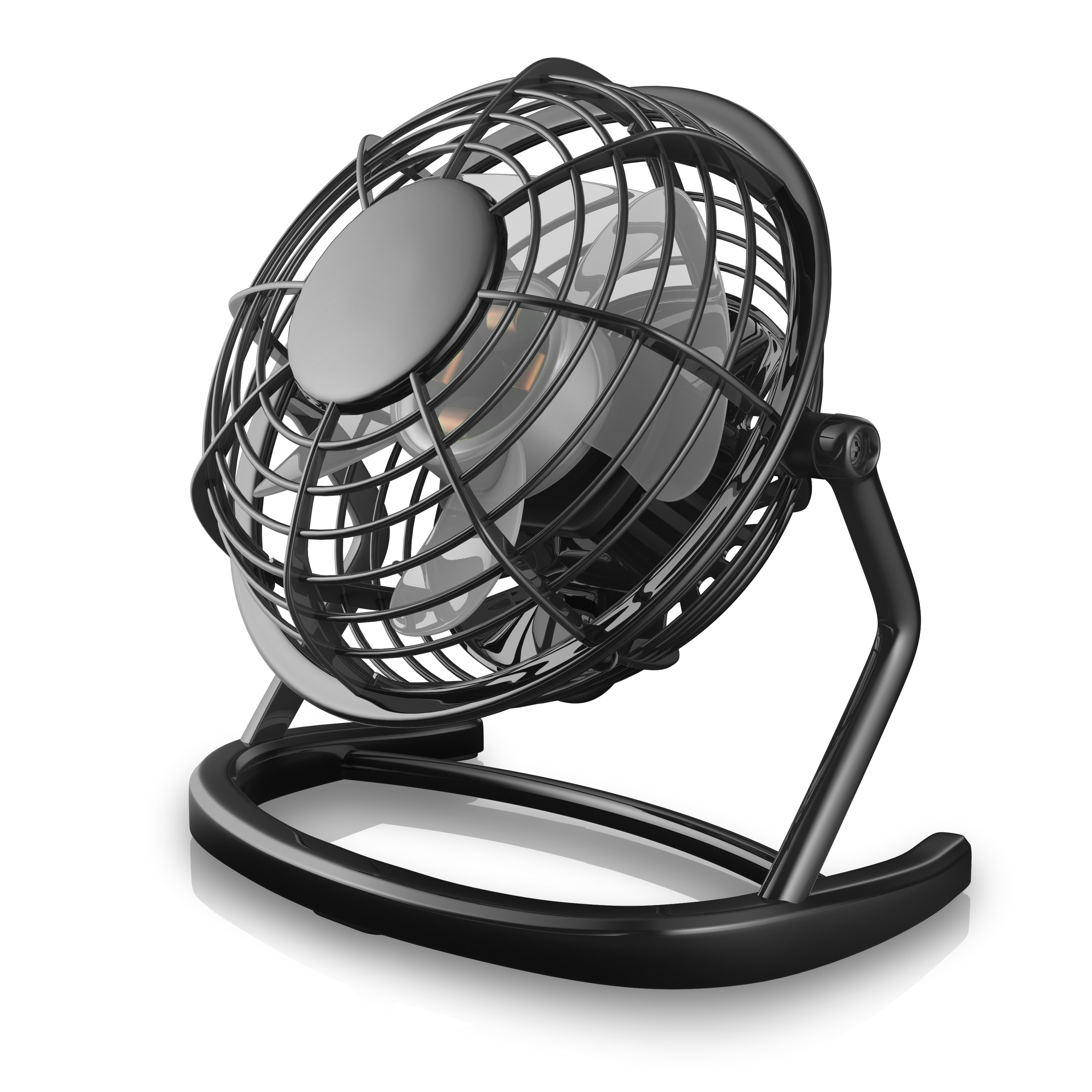 CSL 300216 USB Tischventilator Schwarz 