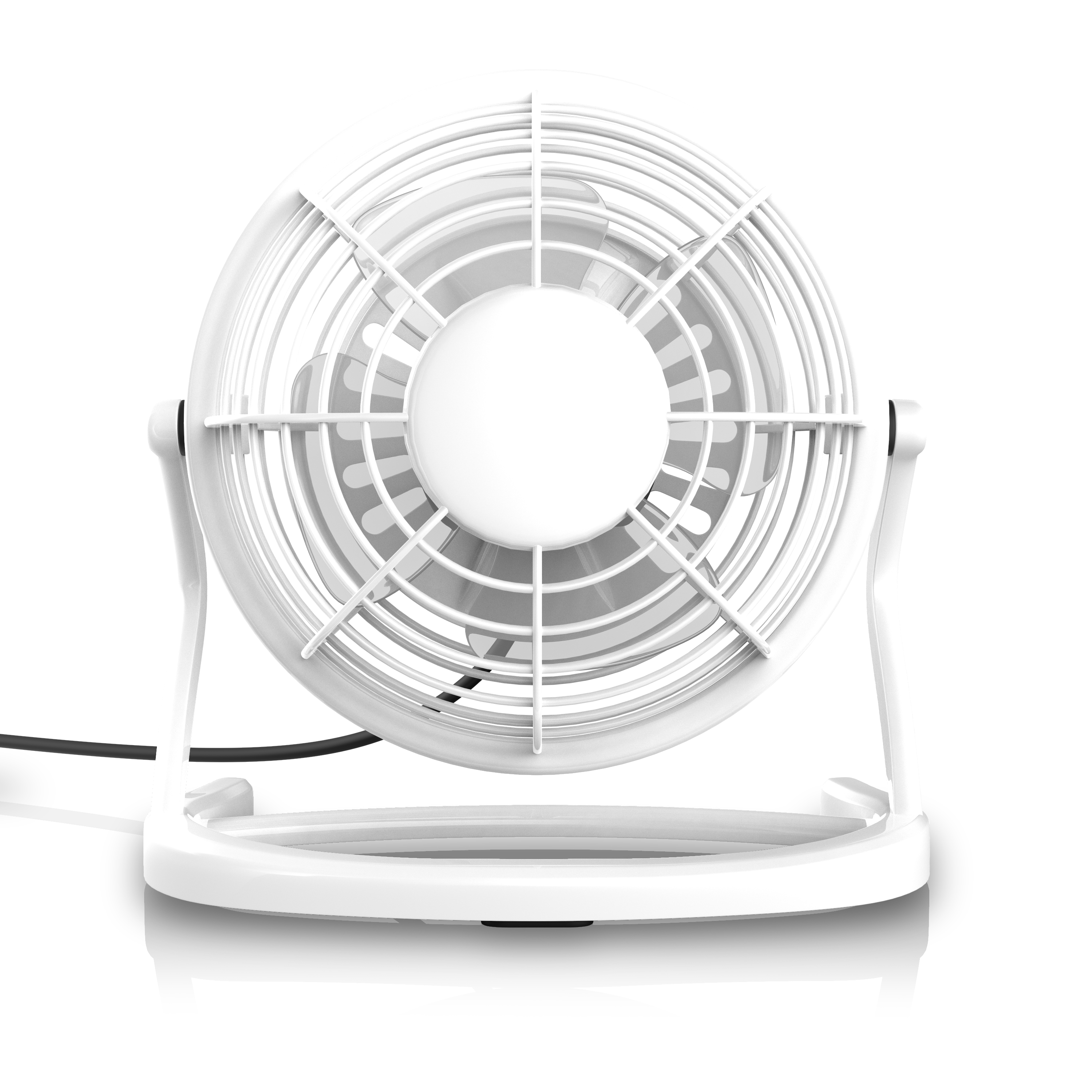 CSL 300434 USB Tischventilator Weiß 
