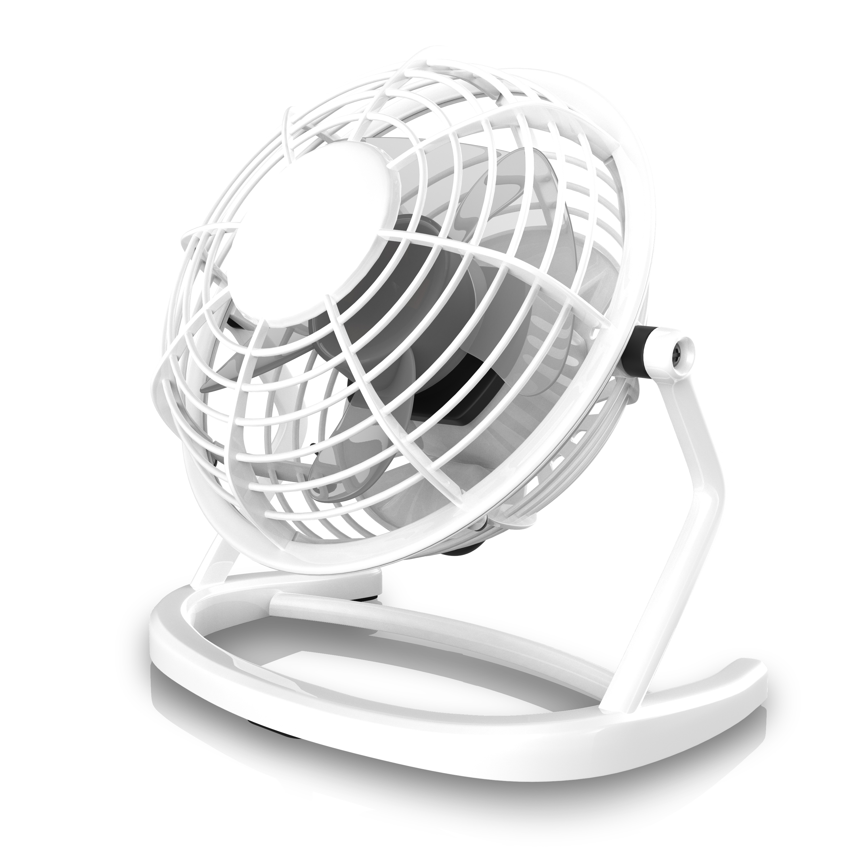 CSL 300434 USB Tischventilator Weiß 