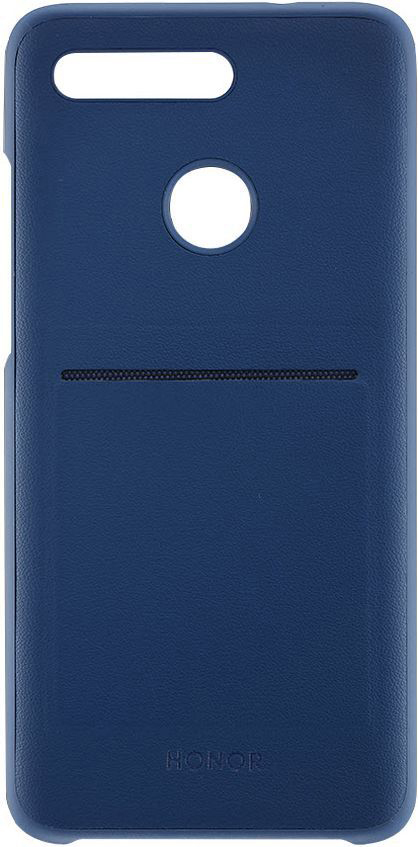 HUAWEI PU Thicknessing Protective Cover, Backcover, Honor, View 20, Blau