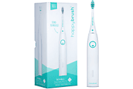 HAPPYBRUSH Elektrische Zahnbürste Vibe 3 StarterKit Weiß