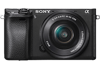 SONY Alpha 6400 + 16-50MM F/3.5-5.6 - Systemkamera Schwarz