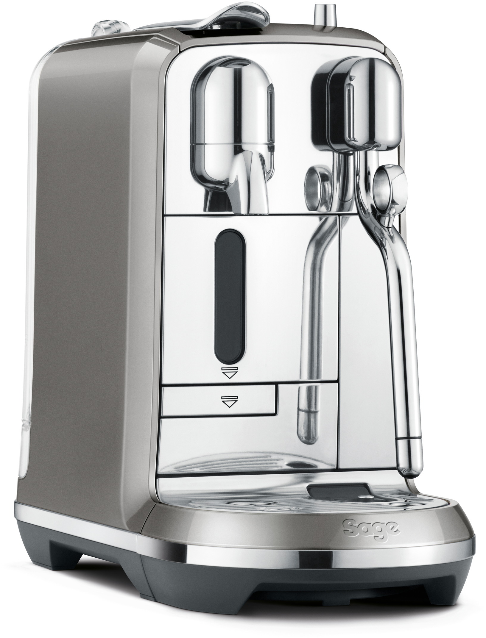 SAGE  Creatista Plus Smoked Hickory - Capsulemachine - Grijs