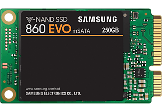 SAMSUNG 860 EVO 250GB SATA mSATA belső Solid State Drive (SSD) (MZ-M6E250)