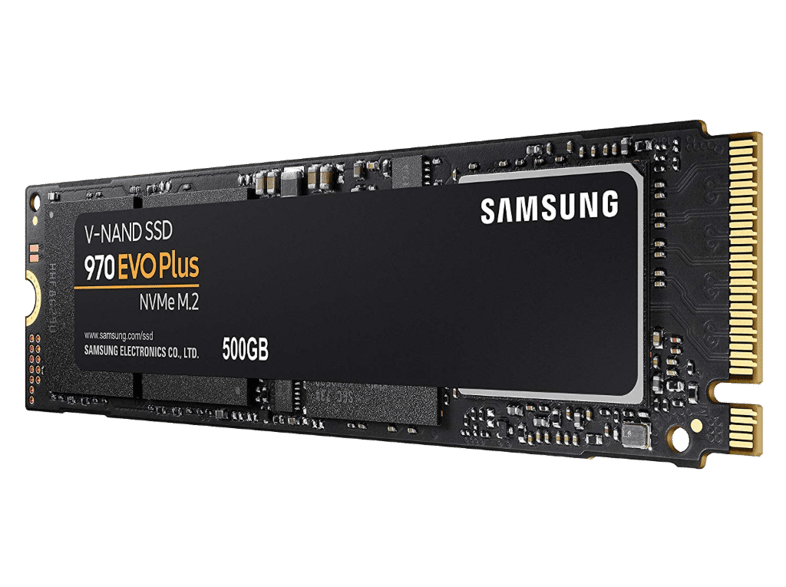 SAMSUNG 970 EVO Plus 500GB PCIe NVMe M.2 2280 bels Solid State