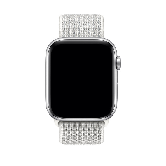 APPLE Nike Sport Loop, Ersatzarmband, Summit White