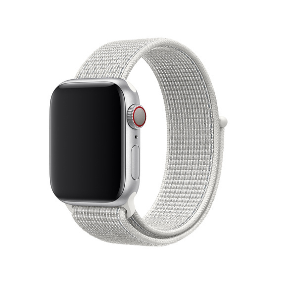APPLE Nike Sport Loop, Ersatzarmband, Summit White
