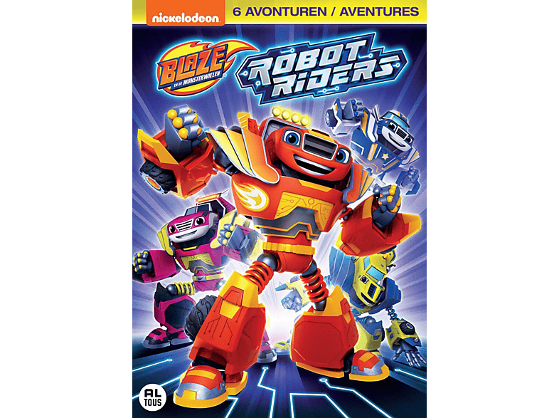 Blaze En De Monsterwielen: Robot Riders - DVD