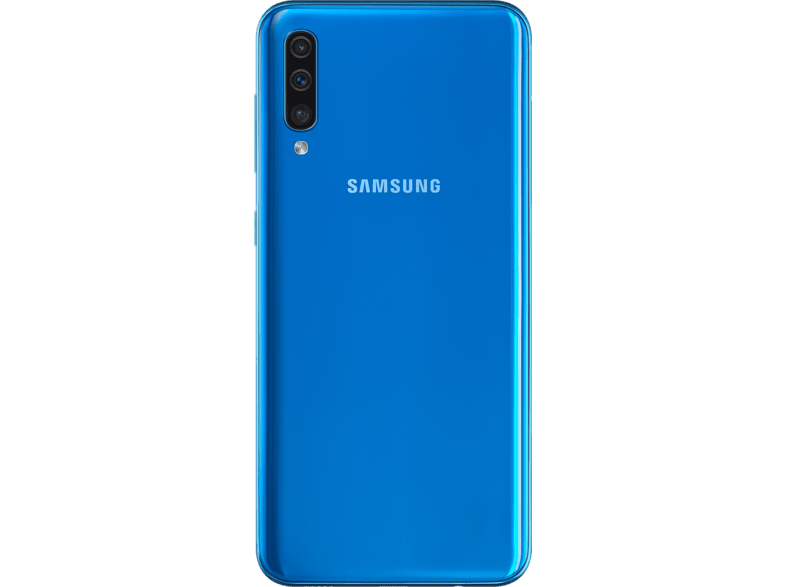 SAMSUNG Galaxy A50 128 GB DualSIM Kék kártyafüggetlen Samsung Galaxy A50 Mobiltelefon, Kártyafüggetlen, Dual SIM