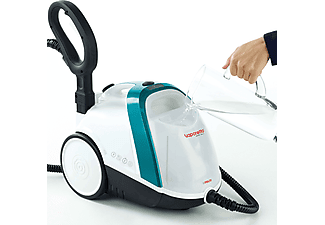 Limpiador de vapor - Polti Vaporetto Smart 100 T, 2min calentamiento, Indicador de vapor, Acero