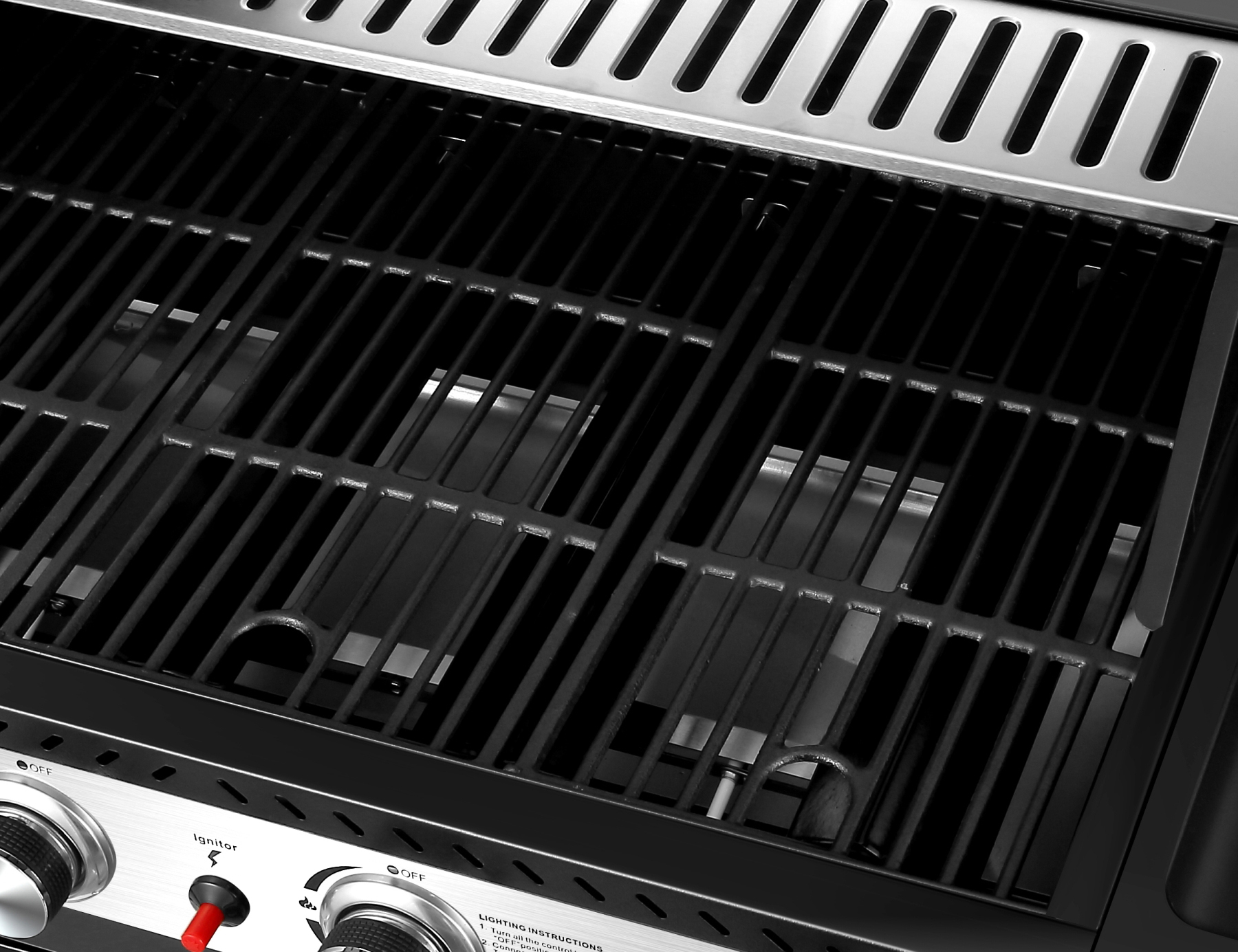EL FUEGO AY 576 Burlington Gasgrill, Schwarz (14500 Watt)