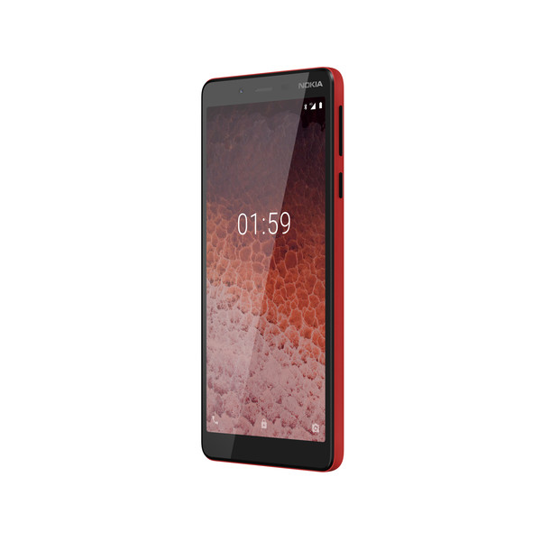 Nokia 1 Plus, Rojo, 8 GB, 1 GB RAM, 5.45", MediaTek MT6739WW, 2500 mAh, Android