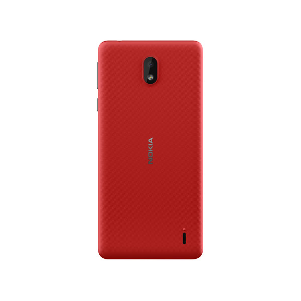 Nokia 1 Plus, Rojo, 8 GB, 1 GB RAM, 5.45", MediaTek MT6739WW, 2500 mAh, Android