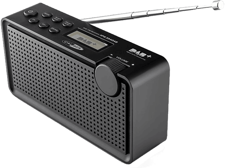 CALIBER Draagbare radio DAB+ FM Zwart (HPG334DAB/B)