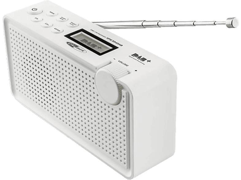 CALIBER Draagbare radio DAB+ FM Wit (HPG334DAB/W)