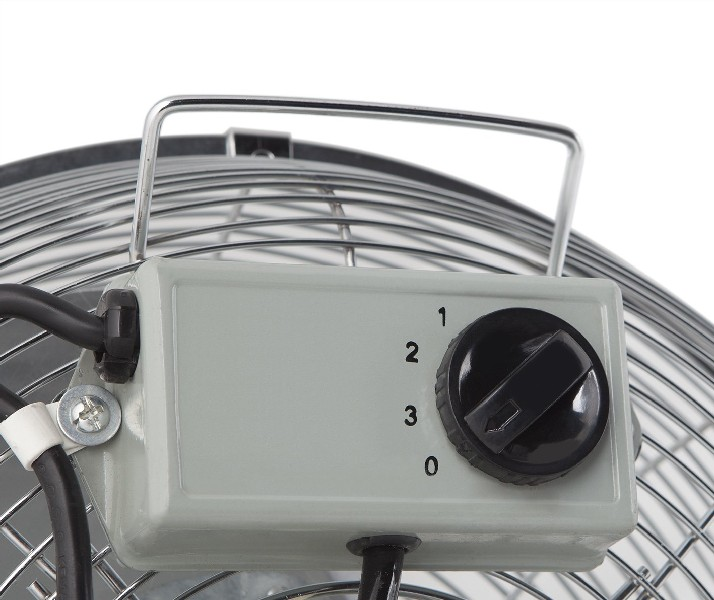 Ventilador de pie - Orbegozo PWS 1846, Industrial, 135 W, 3 velocidades, Aspas metálicas, 45 cm