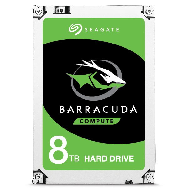 intern TB SEAGATE HDD Festplatte 8 BarraCuda SATA 3,5 Retail, Gbps, Zoll, 6